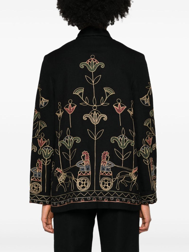 Blue Garden Chariot Jacket