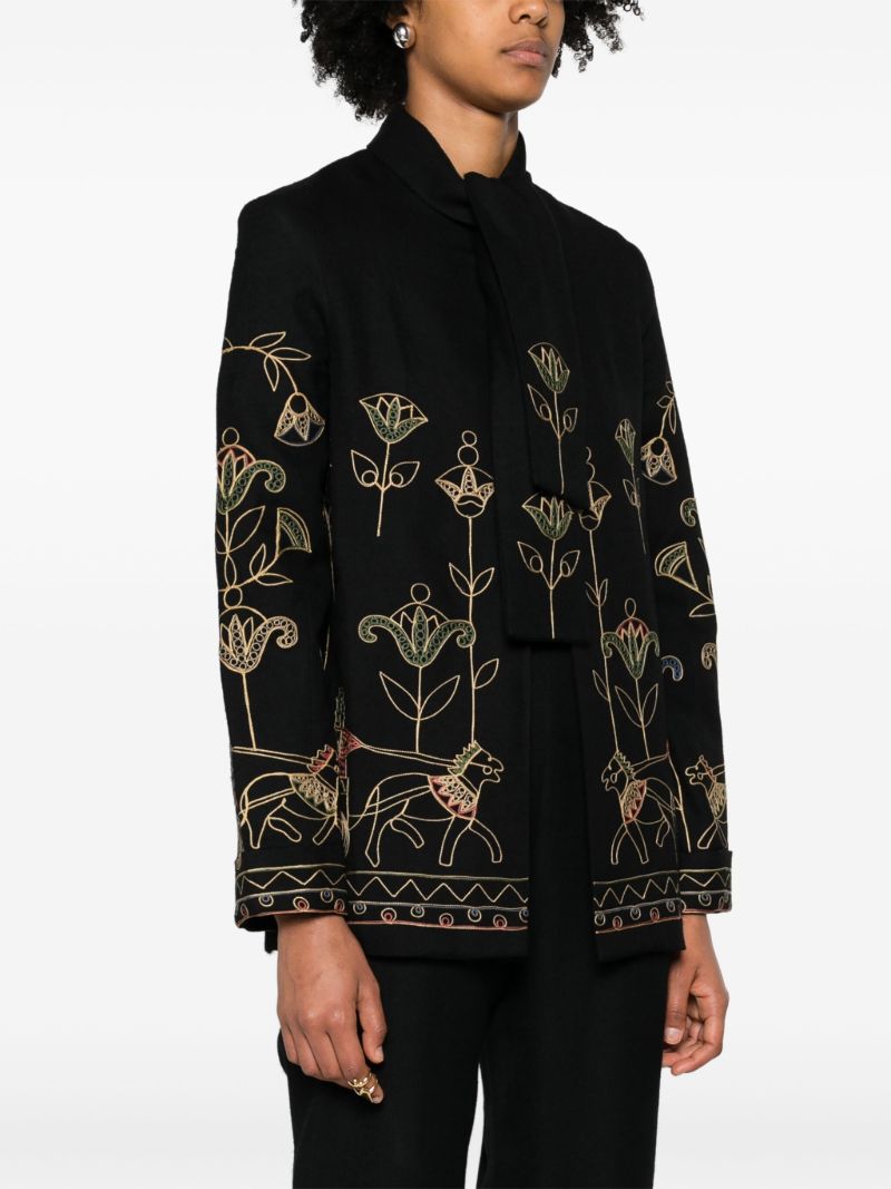 Blue Garden Chariot Jacket