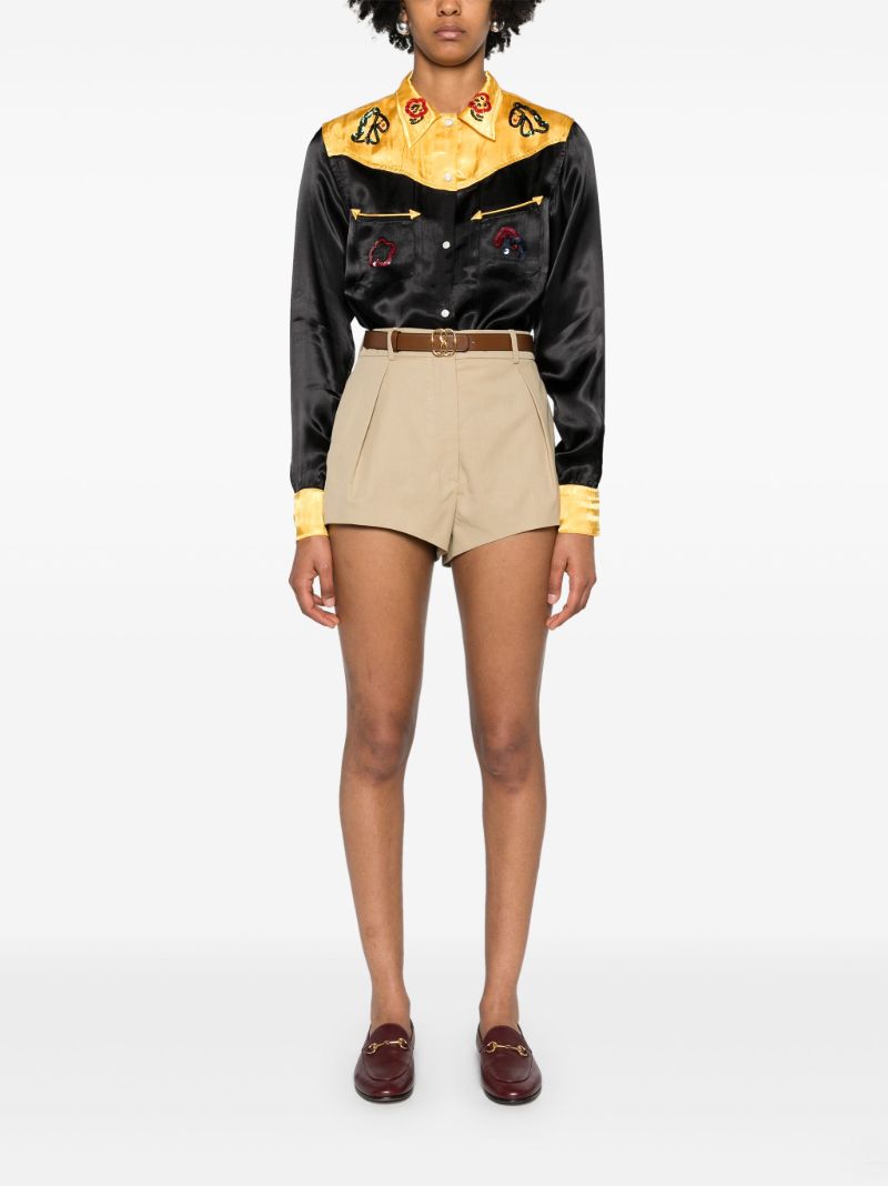 Black Sequin Rodeo Shirt