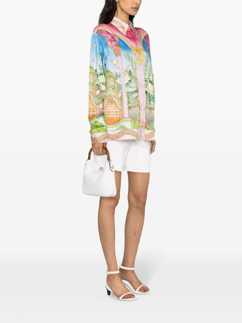 Pink Le Jardin Ideal Cotton Shirt