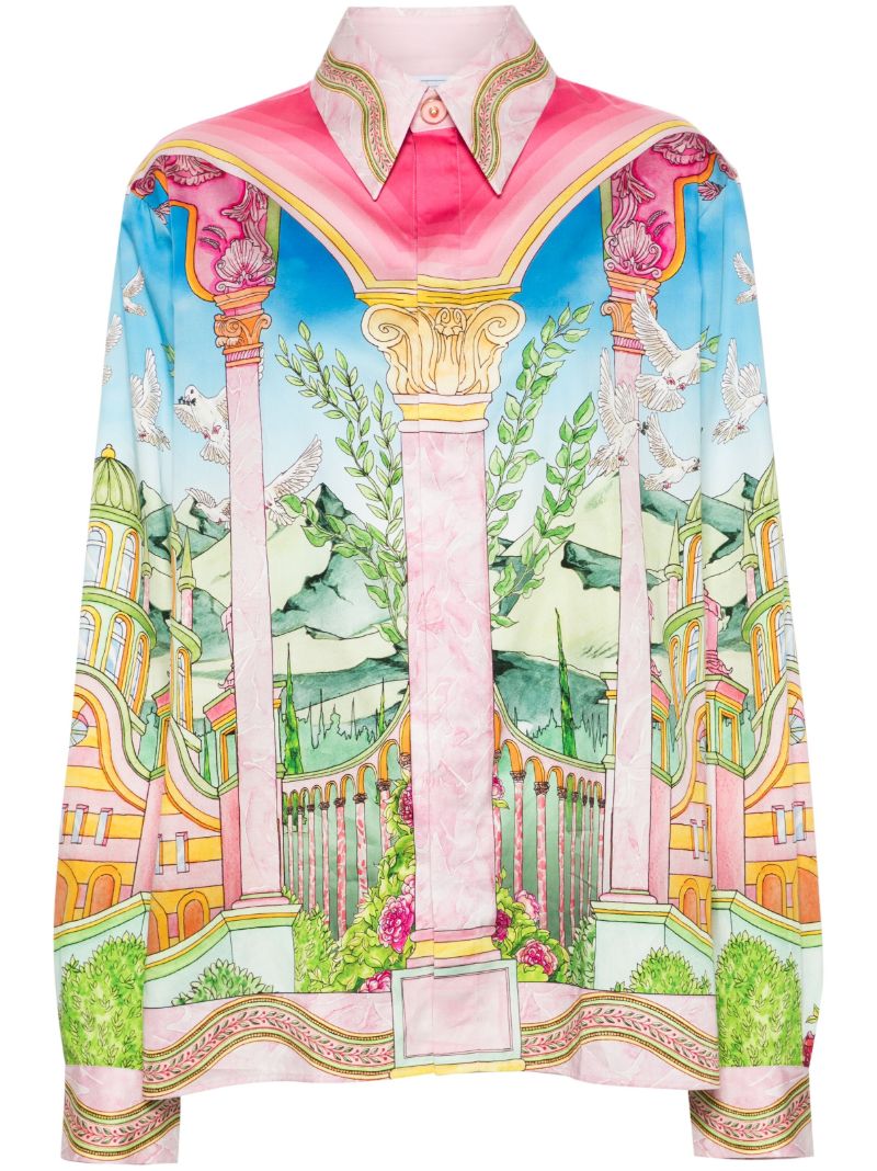 Pink Le Jardin Ideal Cotton Shirt