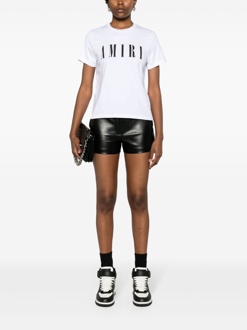 White Logo-print Cotton T-shirt