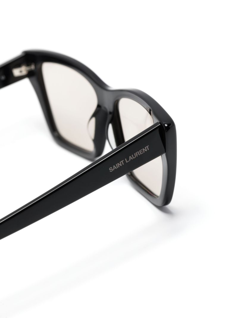 Black Mica Cat-eye Sunglasses