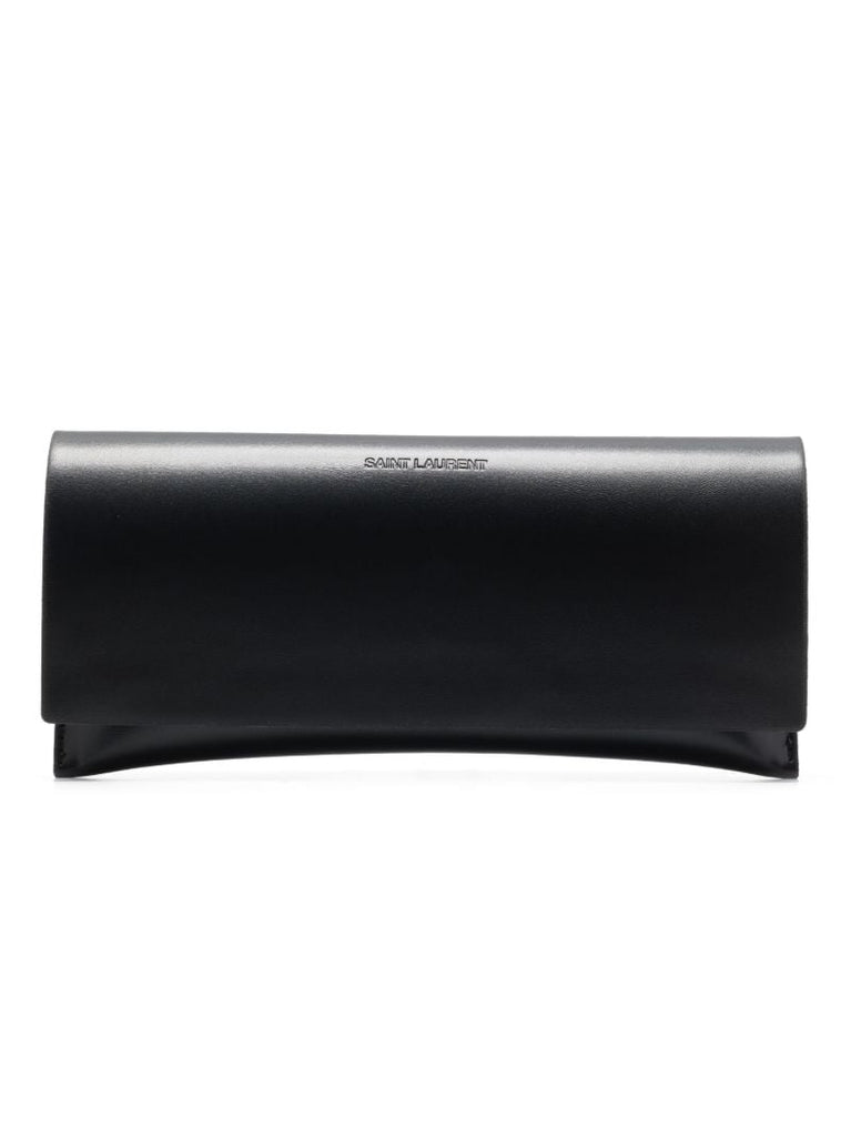 Black Logo-detail Cat-eye Sunglasses