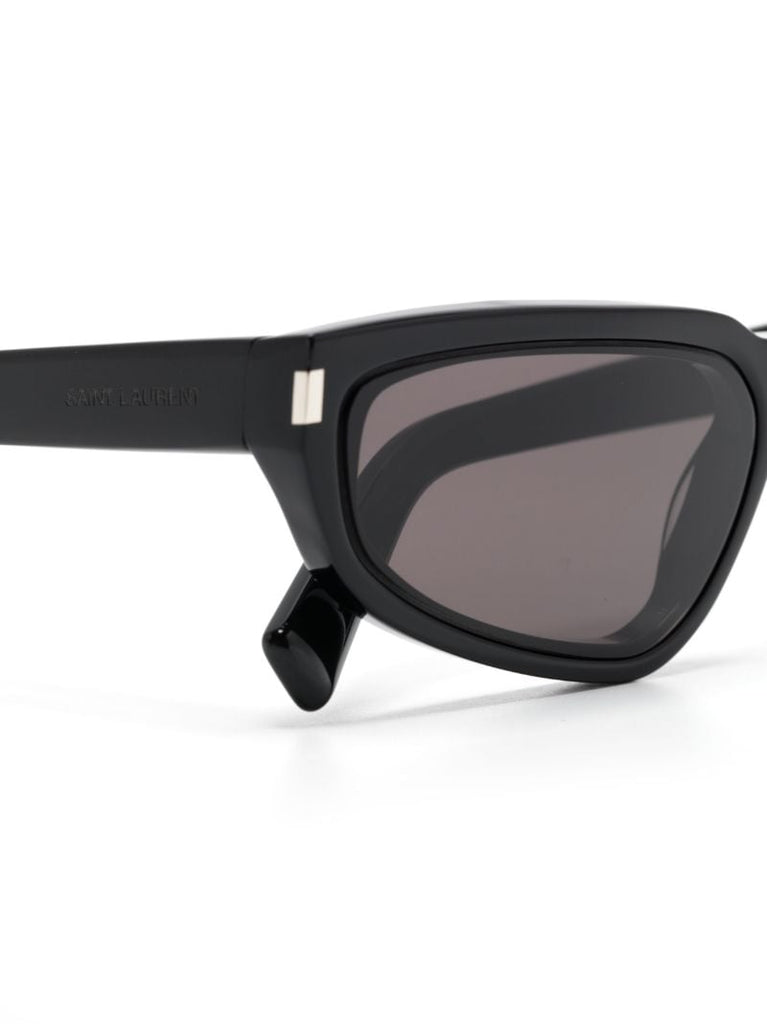 Black Nova Oval-frame Sunglasses