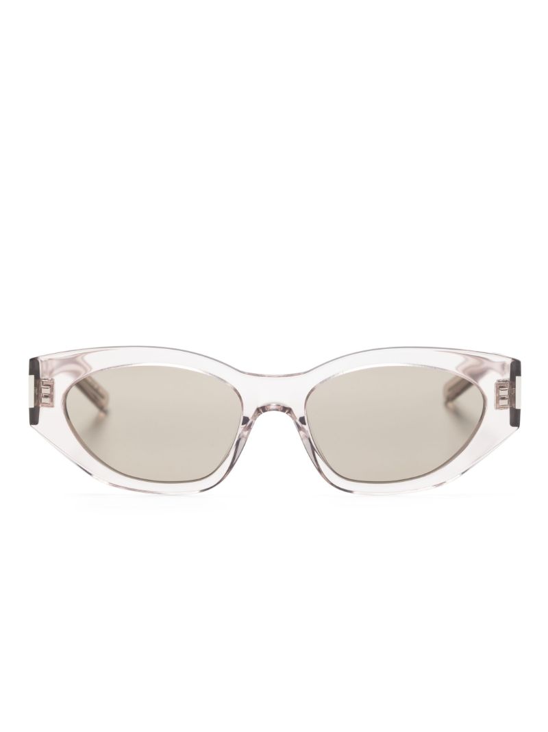 Clear Bold Geo Tinted Sunglasses