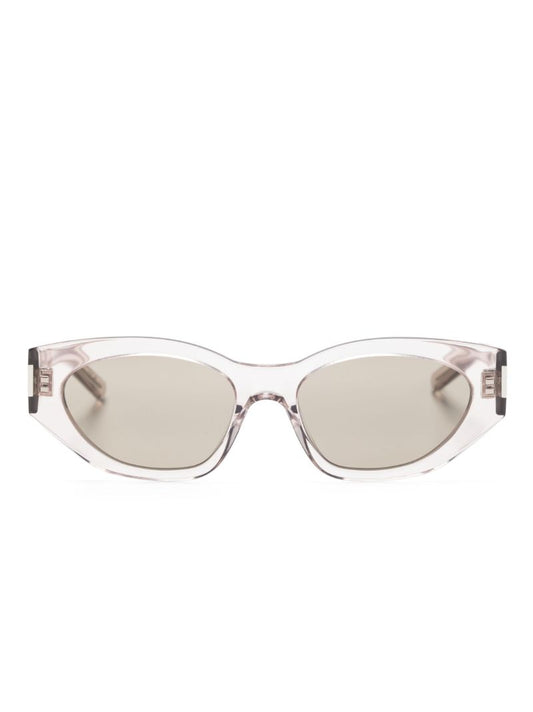 Clear Bold Geo Tinted Sunglasses