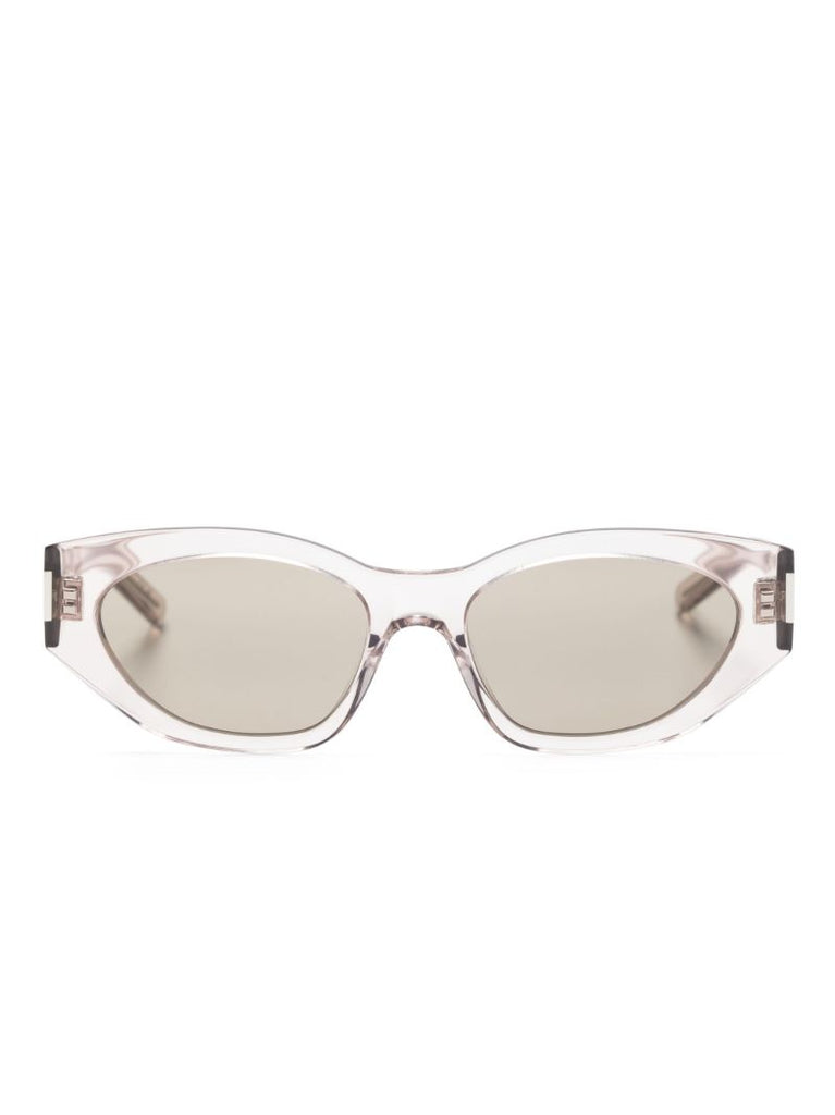 Clear Bold Geo Tinted Sunglasses
