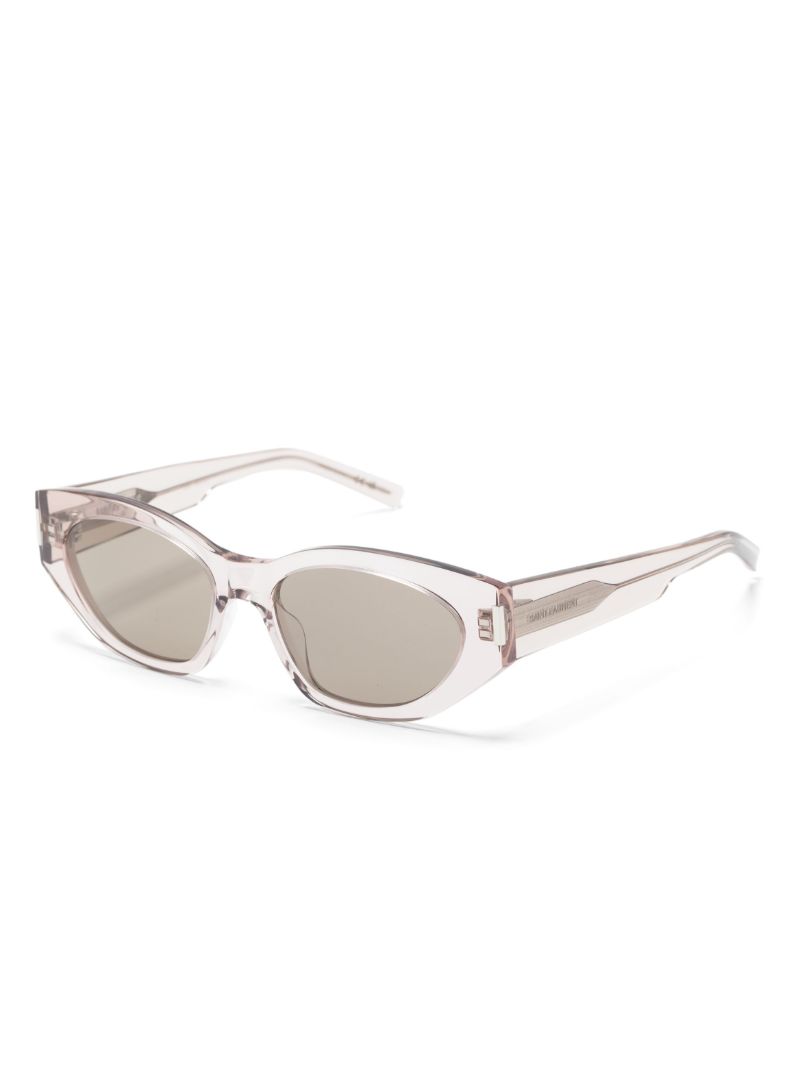Clear Bold Geo Tinted Sunglasses