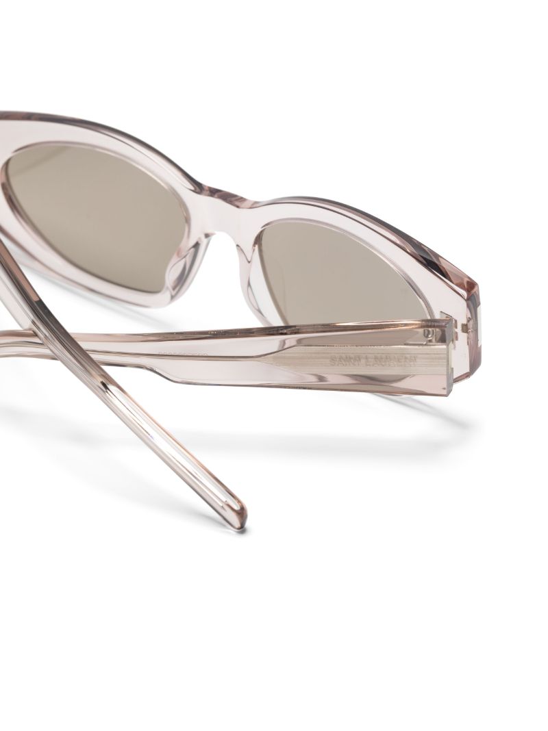 Clear Bold Geo Tinted Sunglasses