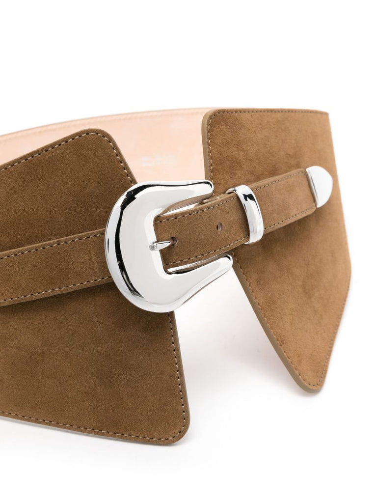 Brown Arya Suede Belt