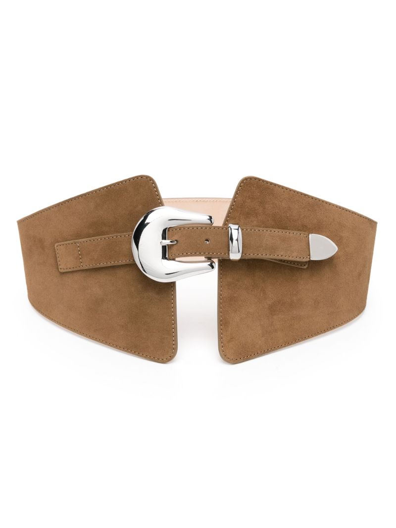 Brown Arya Suede Belt