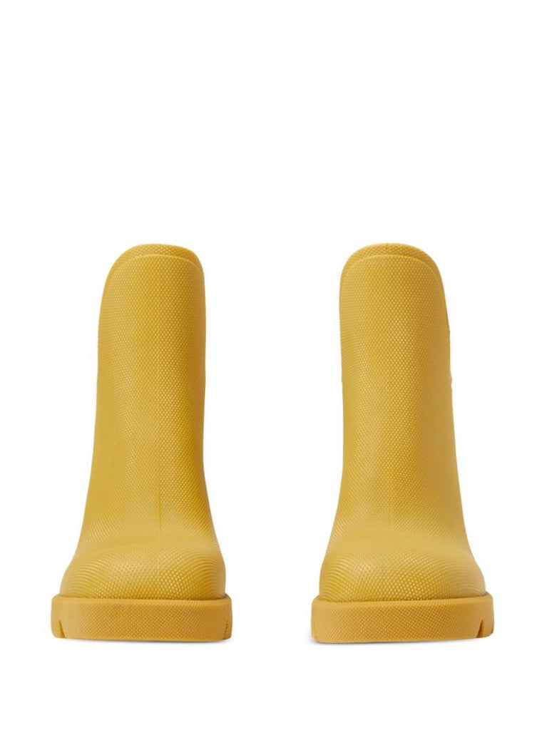 Yellow March Rubber Ankle Boots