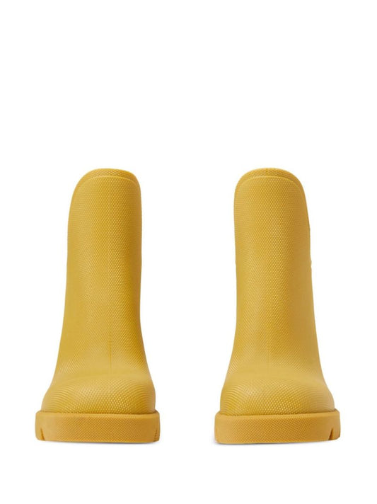 Yellow March Rubber Ankle Boots