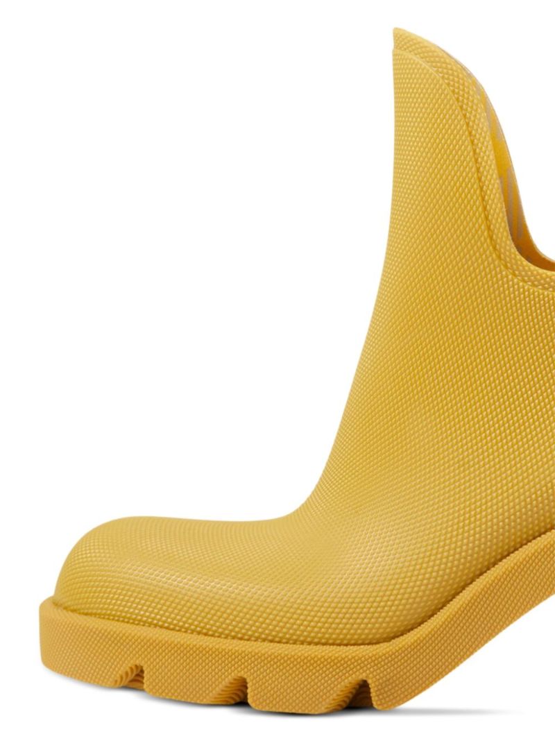 Yellow March Rubber Ankle Boots