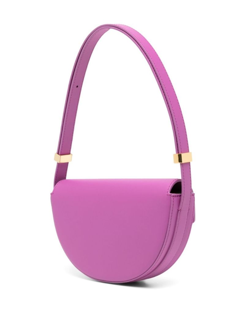 Purple Le Patou Leather Shoulder Bag