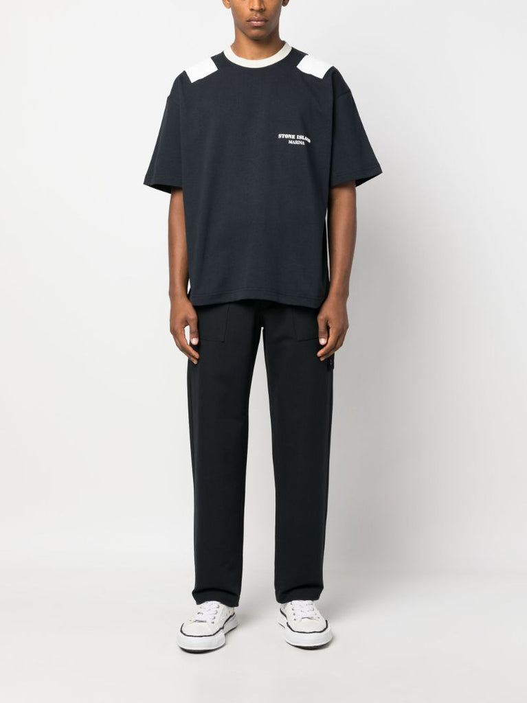Blue Marina Cotton T-shirt