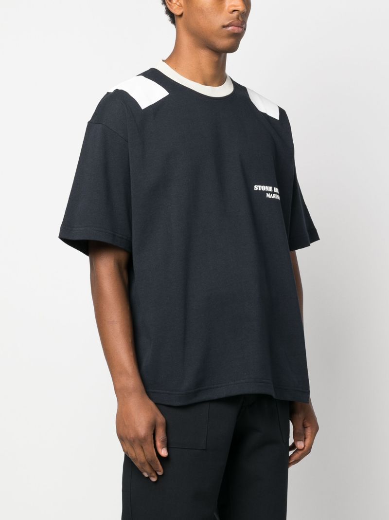Blue Marina Cotton T-shirt