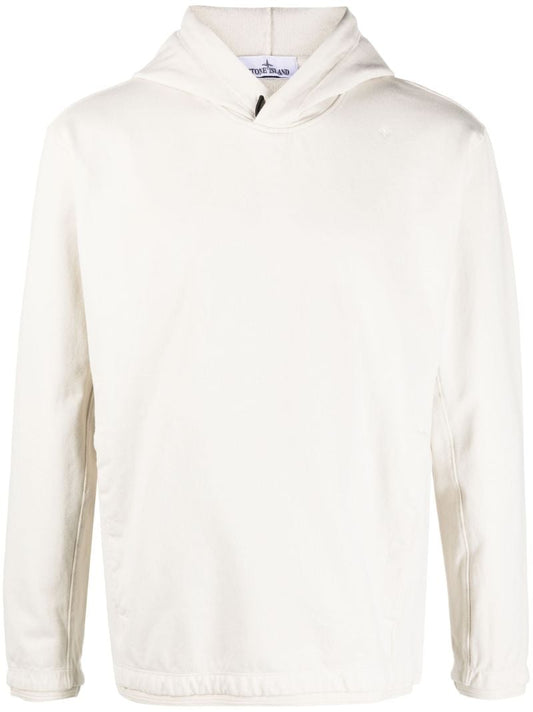 Neutral Stellina Cotton Hoodie