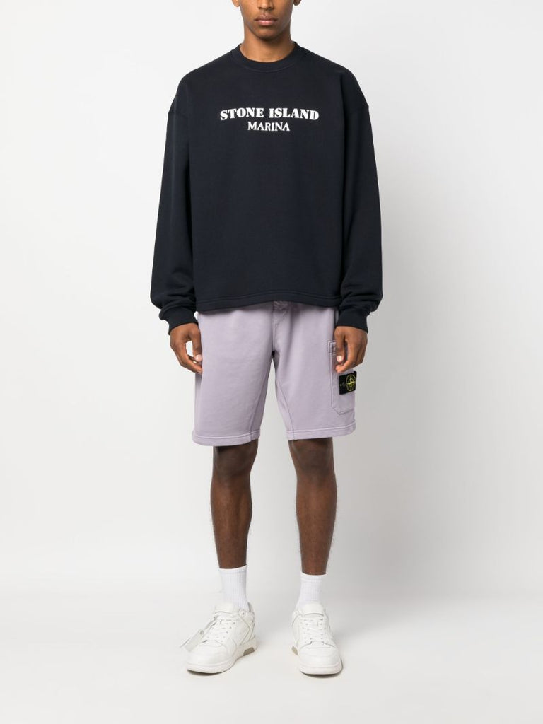 Blue Marina Cotton Sweatshirt