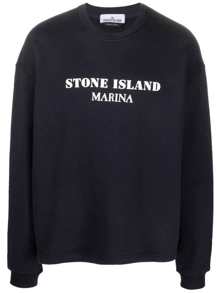 Blue Marina Cotton Sweatshirt