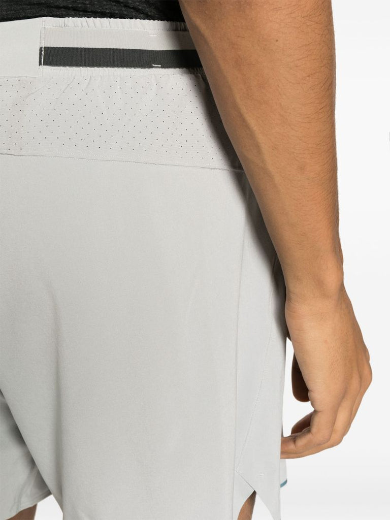 Grey Surge Lined 6 Inch Running Shorts