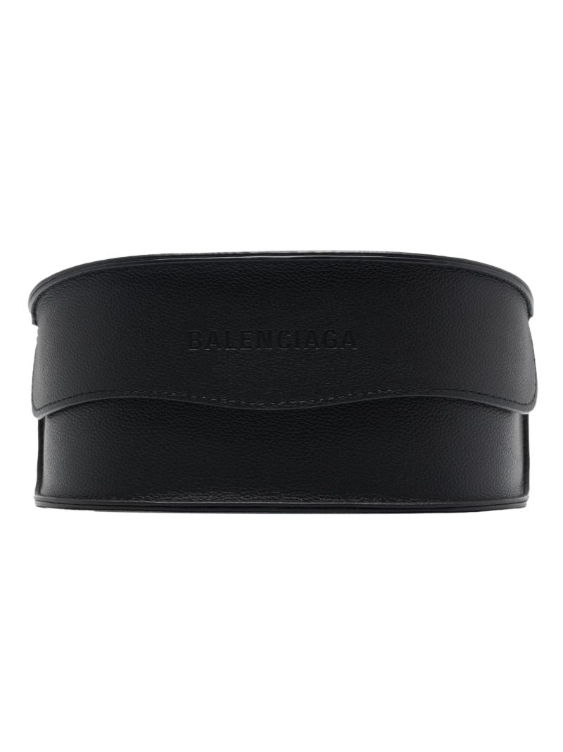 Silver-tone Reverse Xpander Wrap Sunglasses