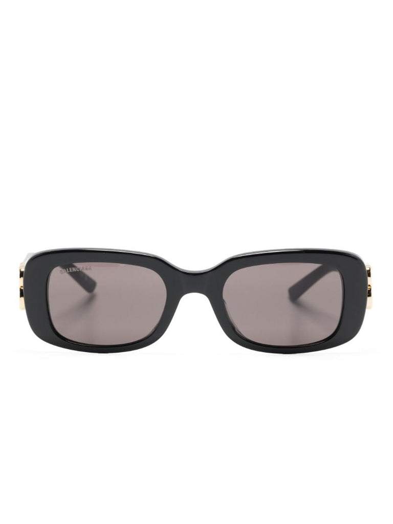 Black Dynasty Rectangle Sunglasses