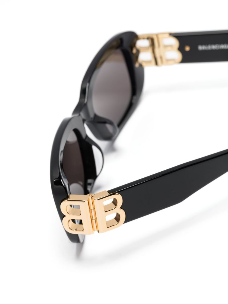 Black Dynasty Rectangle Sunglasses