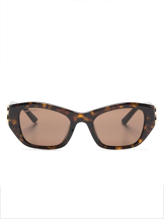 Brown Dynasty Tortoiseshell-effect Sunglasses