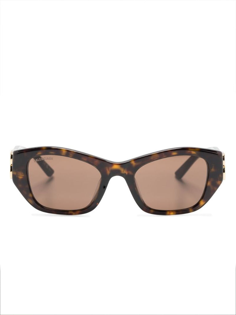 Brown Dynasty Tortoiseshell-effect Sunglasses
