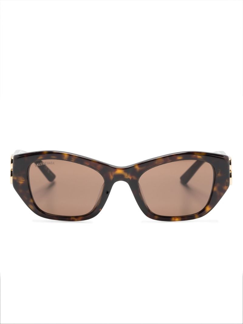 Brown Dynasty Tortoiseshell-effect Sunglasses