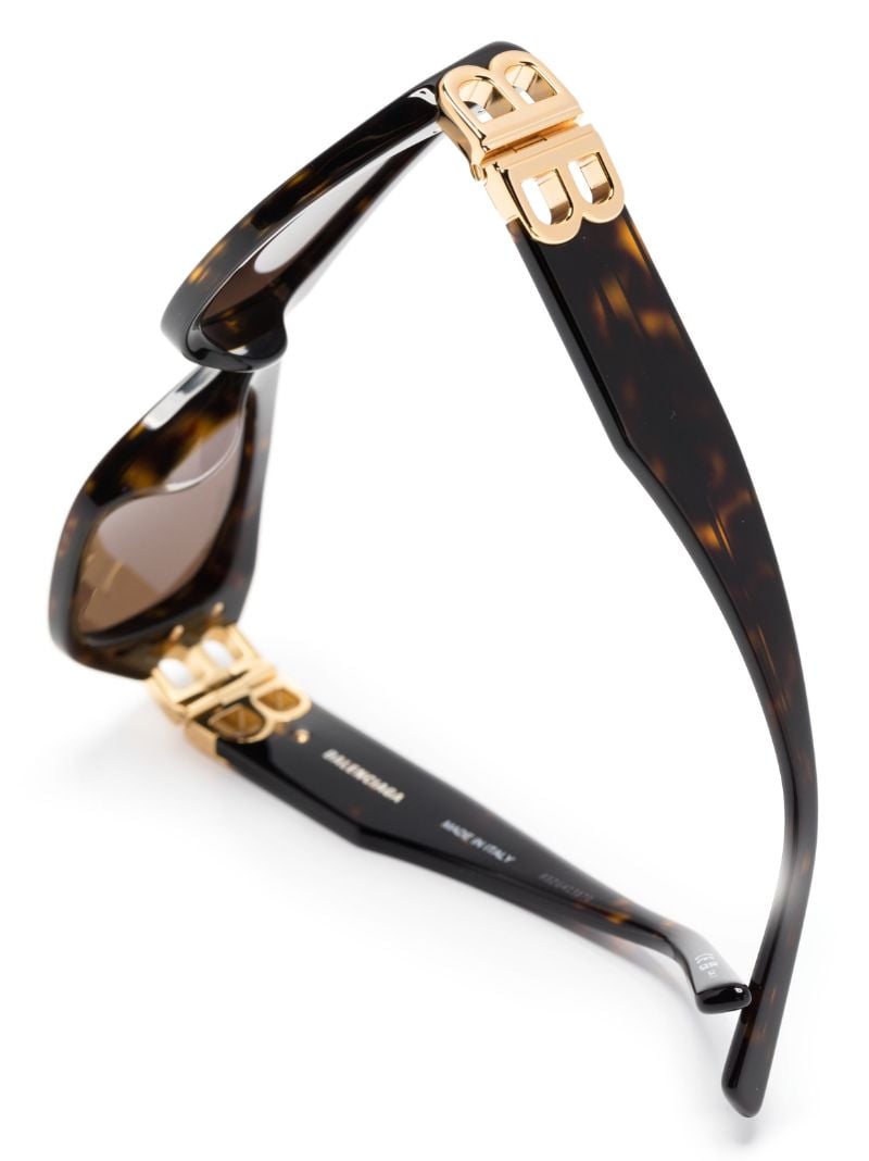 Brown Dynasty Tortoiseshell-effect Sunglasses