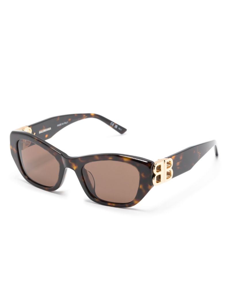 Brown Dynasty Tortoiseshell-effect Sunglasses