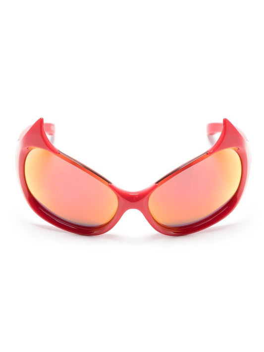 Red Gotham Cat-eye Sunglasses