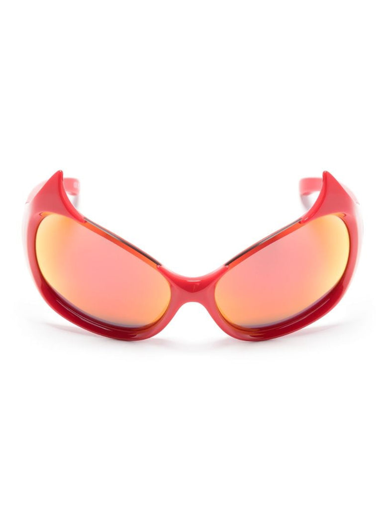 Red Gotham Cat-eye Sunglasses