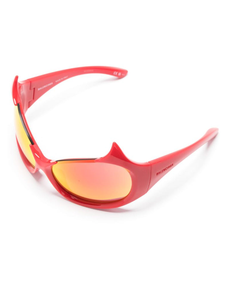 Red Gotham Cat-eye Sunglasses