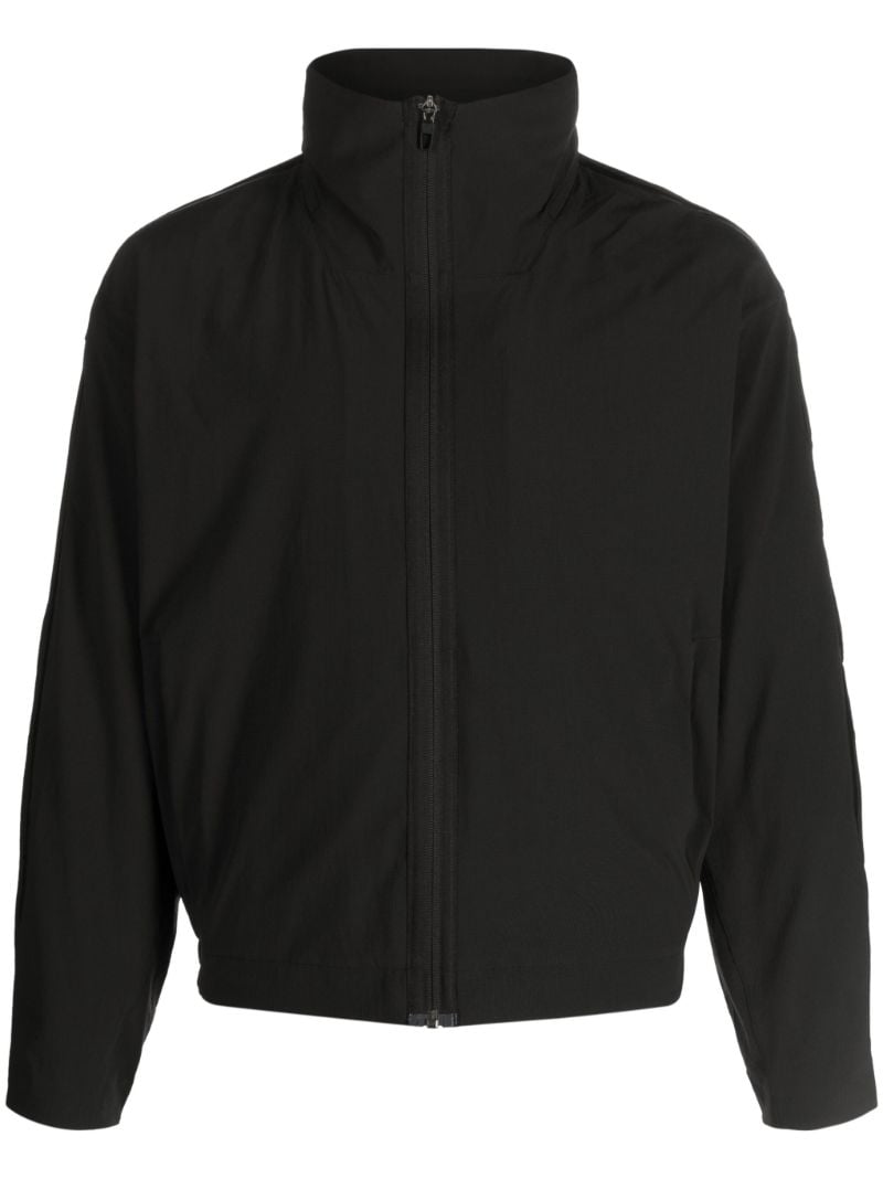 Black Double Knit Hoodie