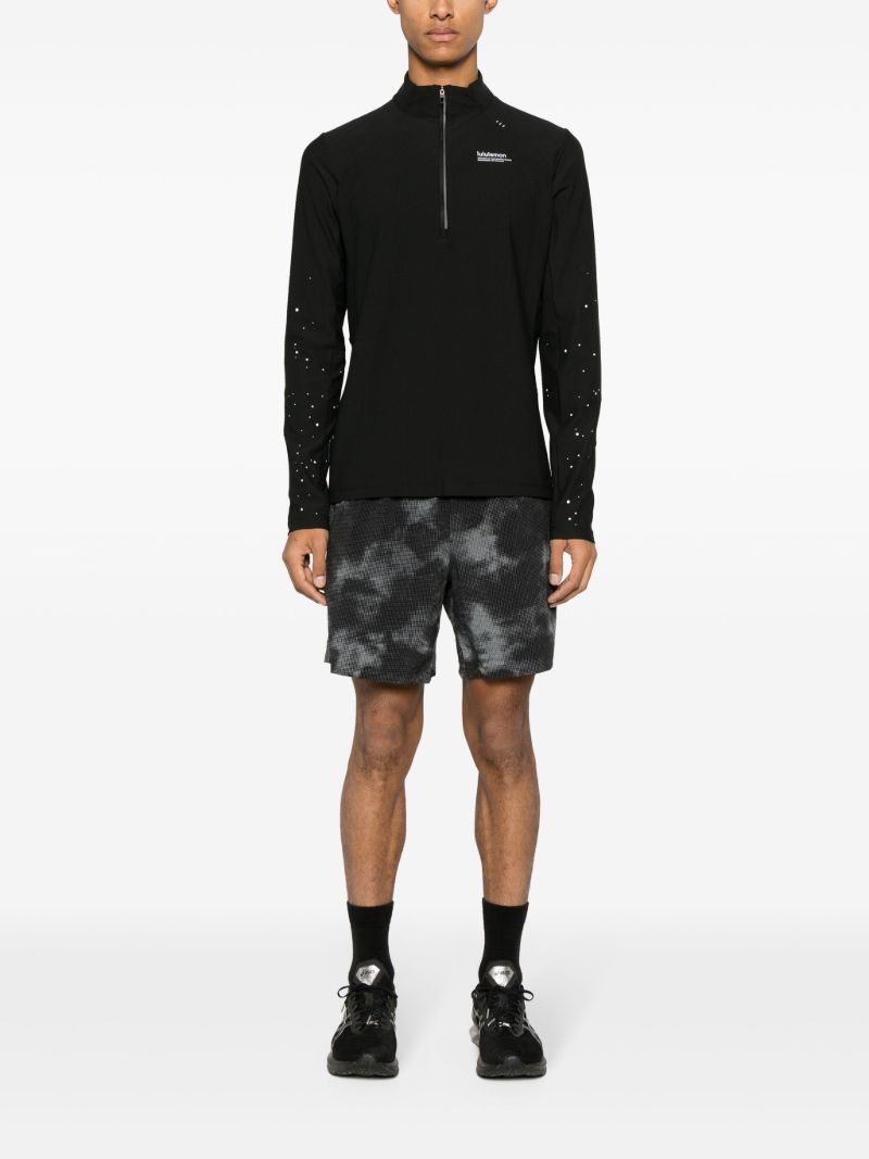 Black Pace Breaker Linerless Running Shorts