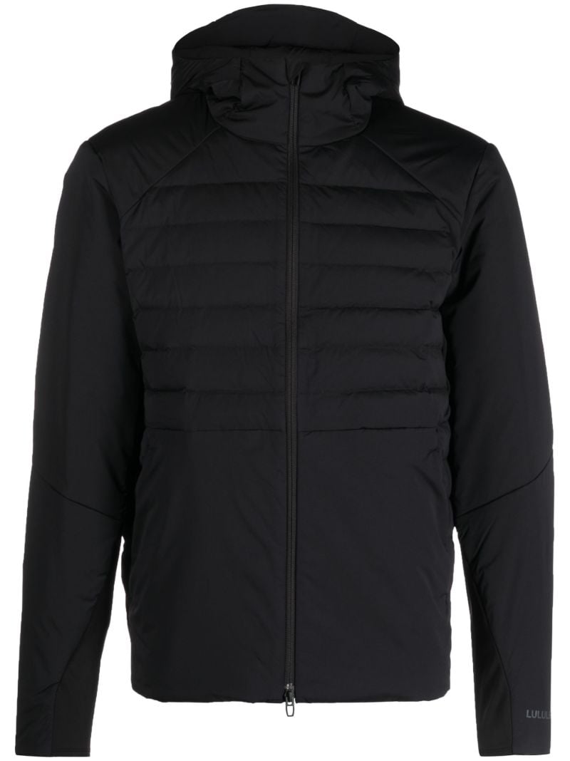 Black Down for It All Padded Jacket