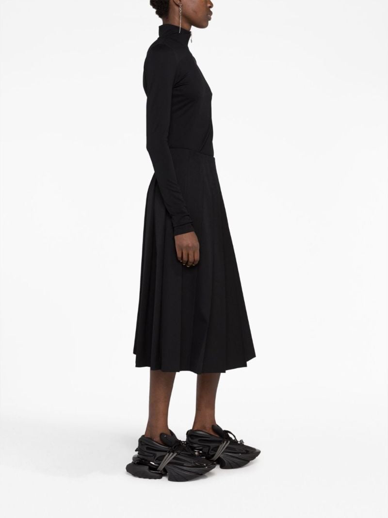 Black Logo High Neck Sweater