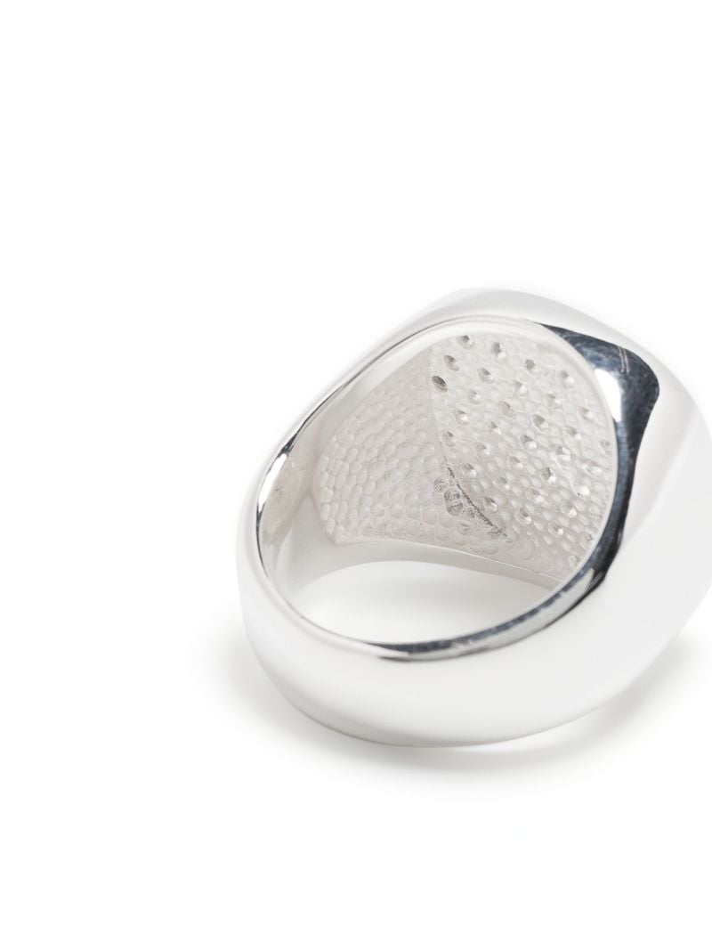 Sterling Silver Lactea Crystal Ring