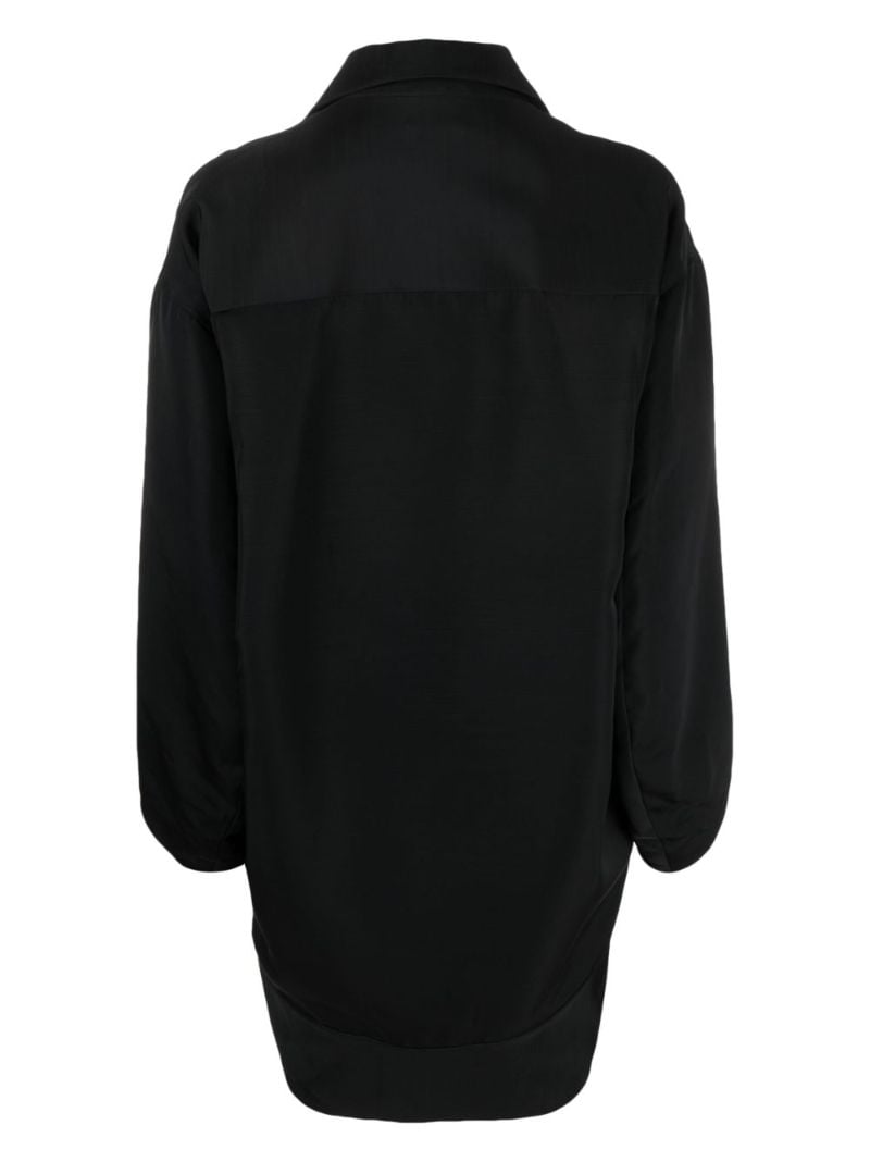 Black Kal Shirt Dress