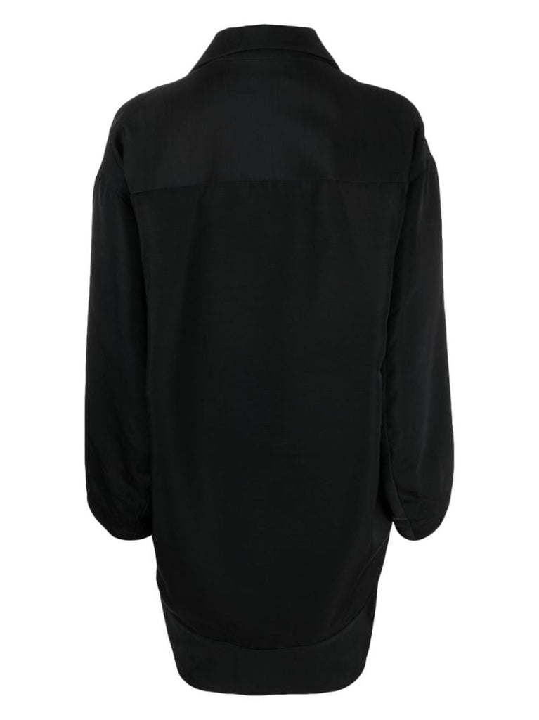 Black Kal Shirt Dress