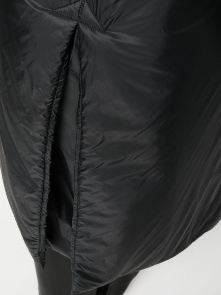 Black Belted Padded Coat