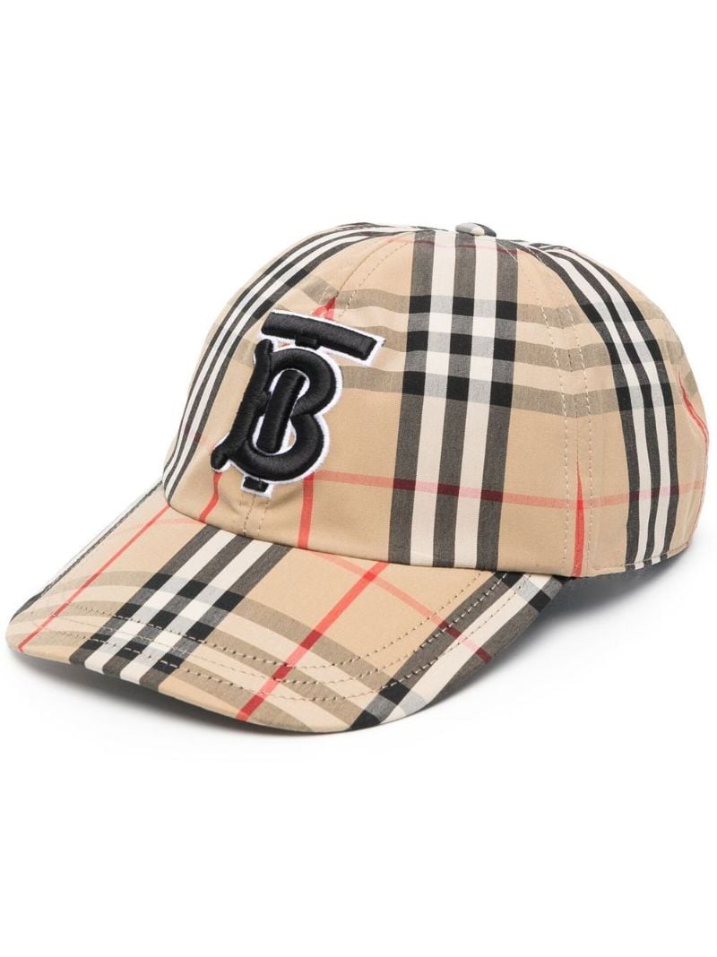 Neutral Tb Logo Vintage Check Cap