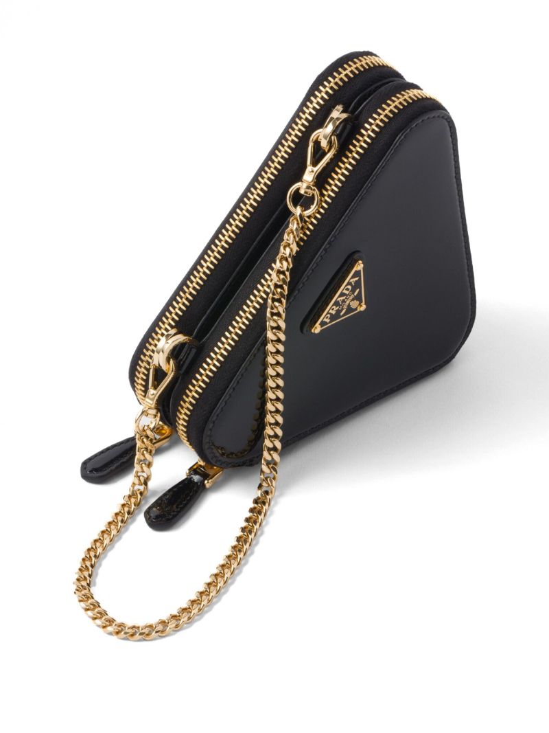 Black Patent Leather Mini Bag