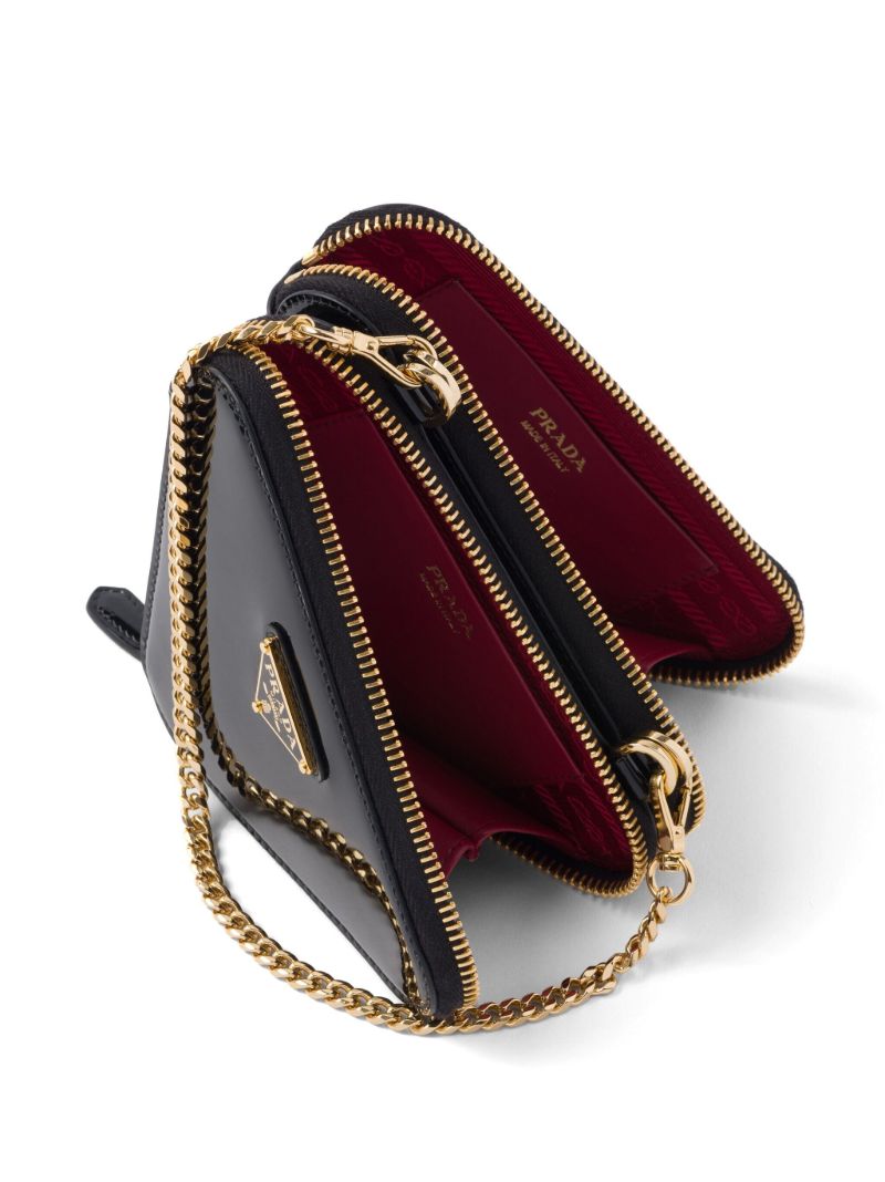 Black Patent Leather Mini Bag
