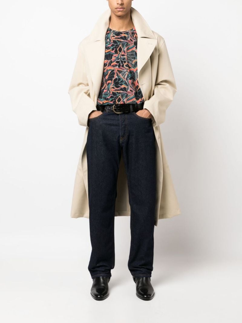 Blue Panthero Straight-leg Jeans