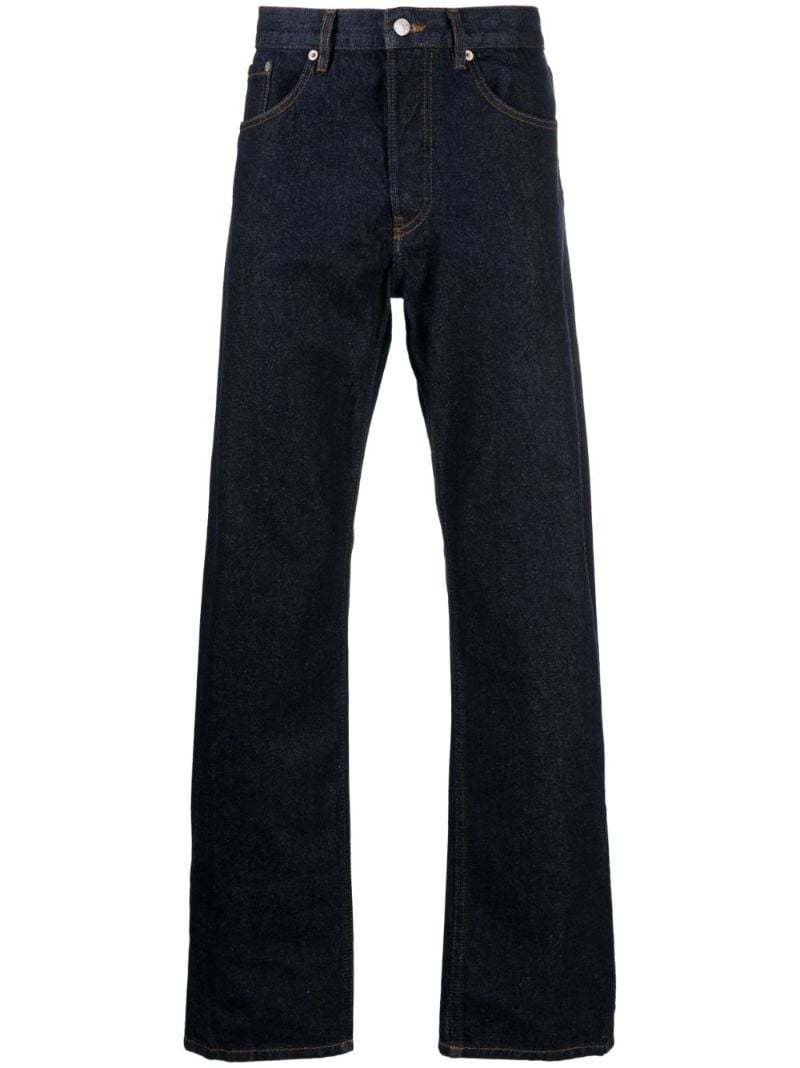 Blue Panthero Straight-leg Jeans